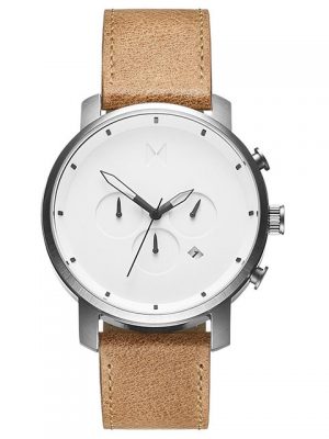 MVMT Chrono White Caramel Watch